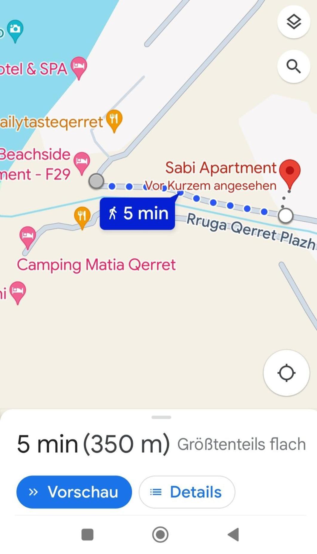 Sabi Apartment Golem Qerret Buitenkant foto