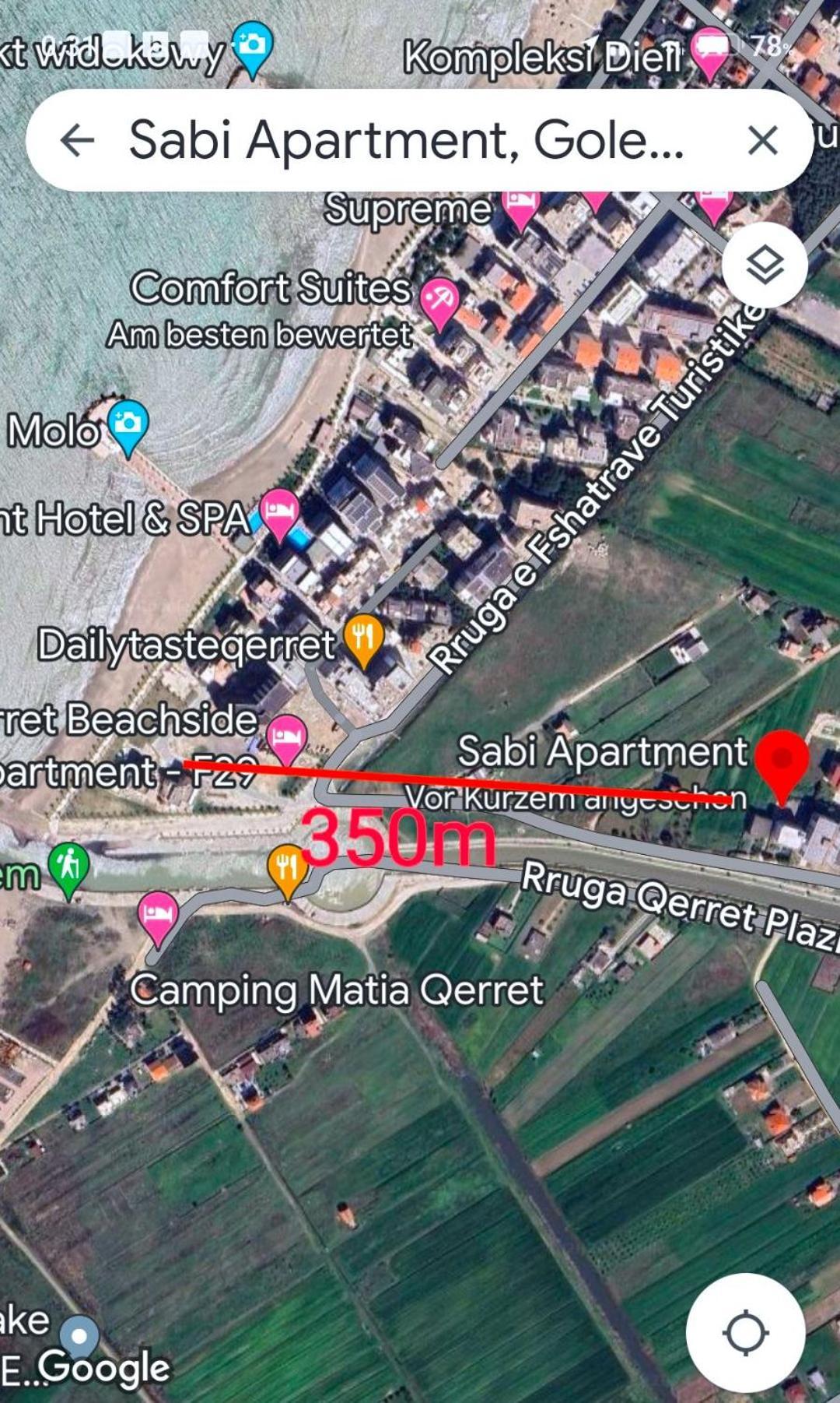 Sabi Apartment Golem Qerret Buitenkant foto